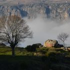 mirador hacia las nubes