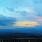 Miradores en Baeza(Jaén) que miran a los Campos de Olivos.