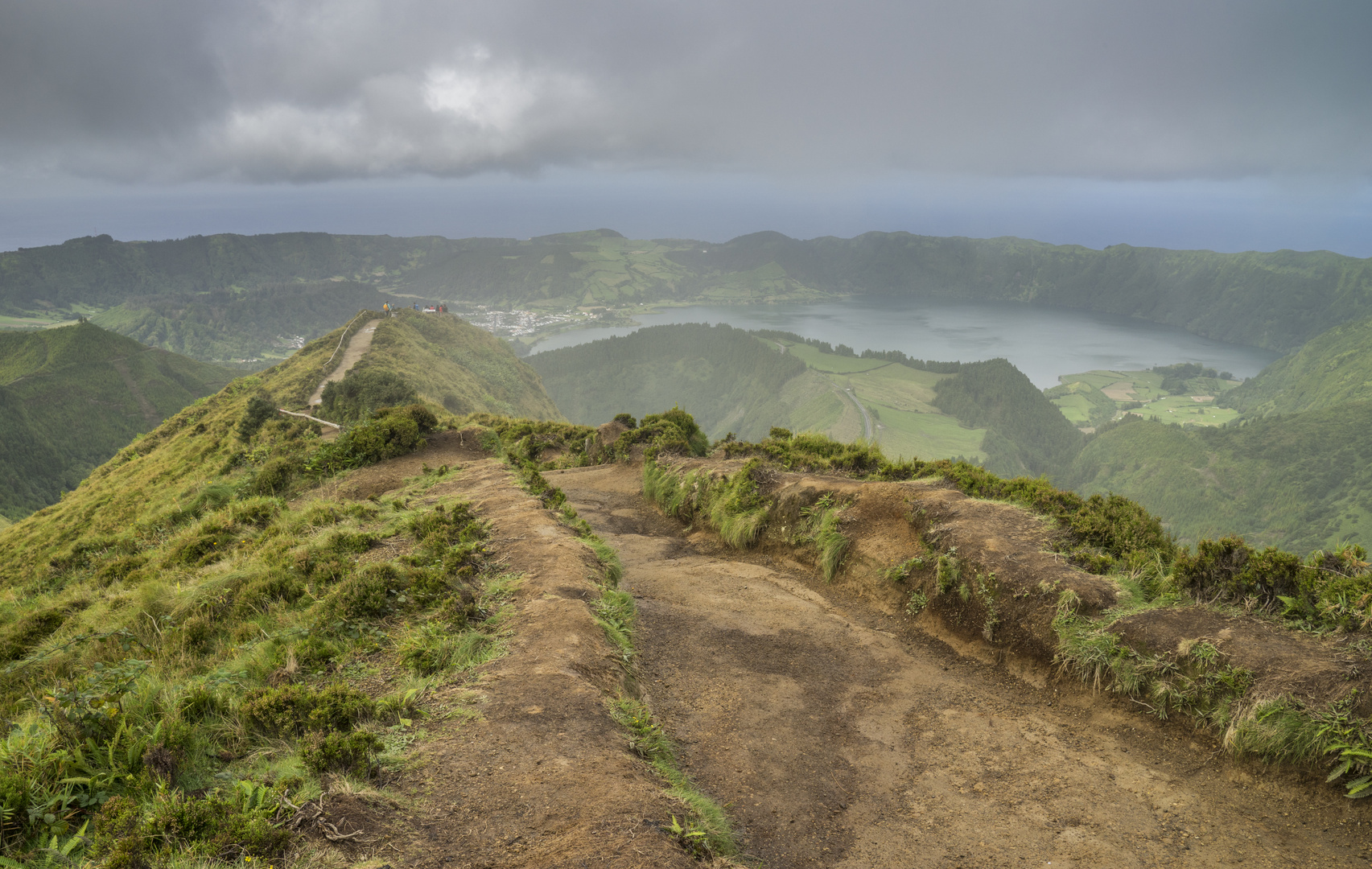 Miradouro Sete Cidades (Sao Miguel, Acores)