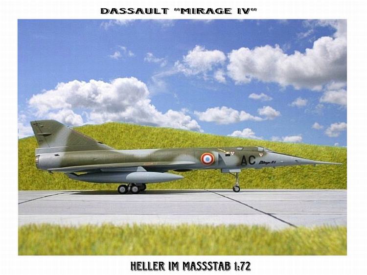 Mirage IV Modell