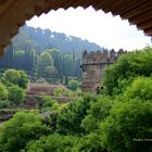 Mirando al Generalife.