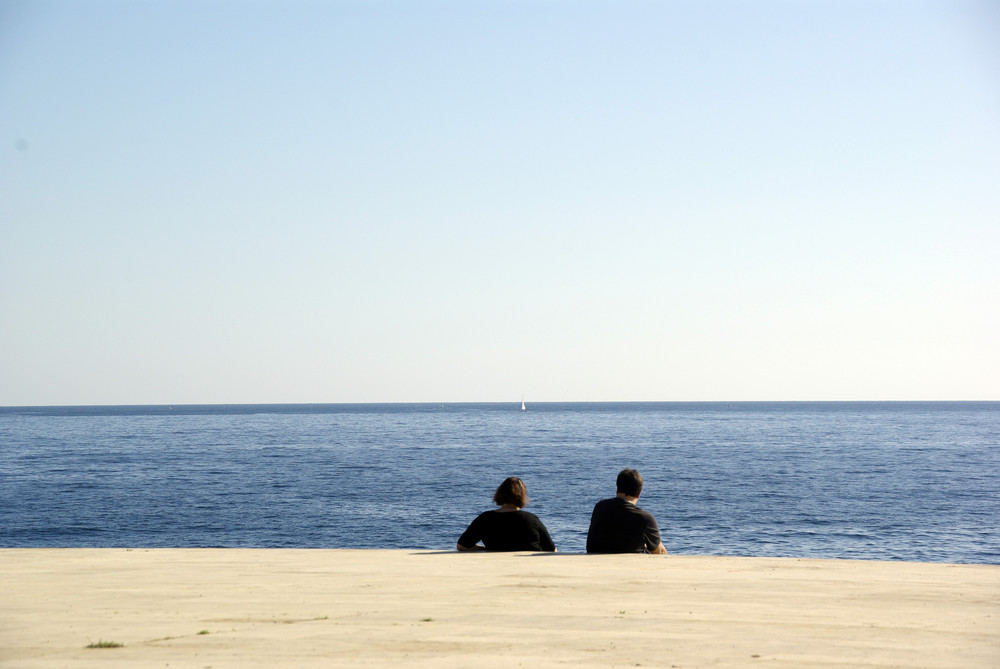 Mirando al mar ...