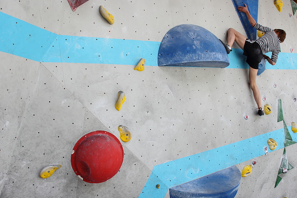 Miriam Saurer - Boulderwelt München - 22.08.2014