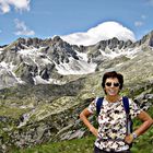 Miriam verso il rifugio Segantini al Cornisello (Tn)