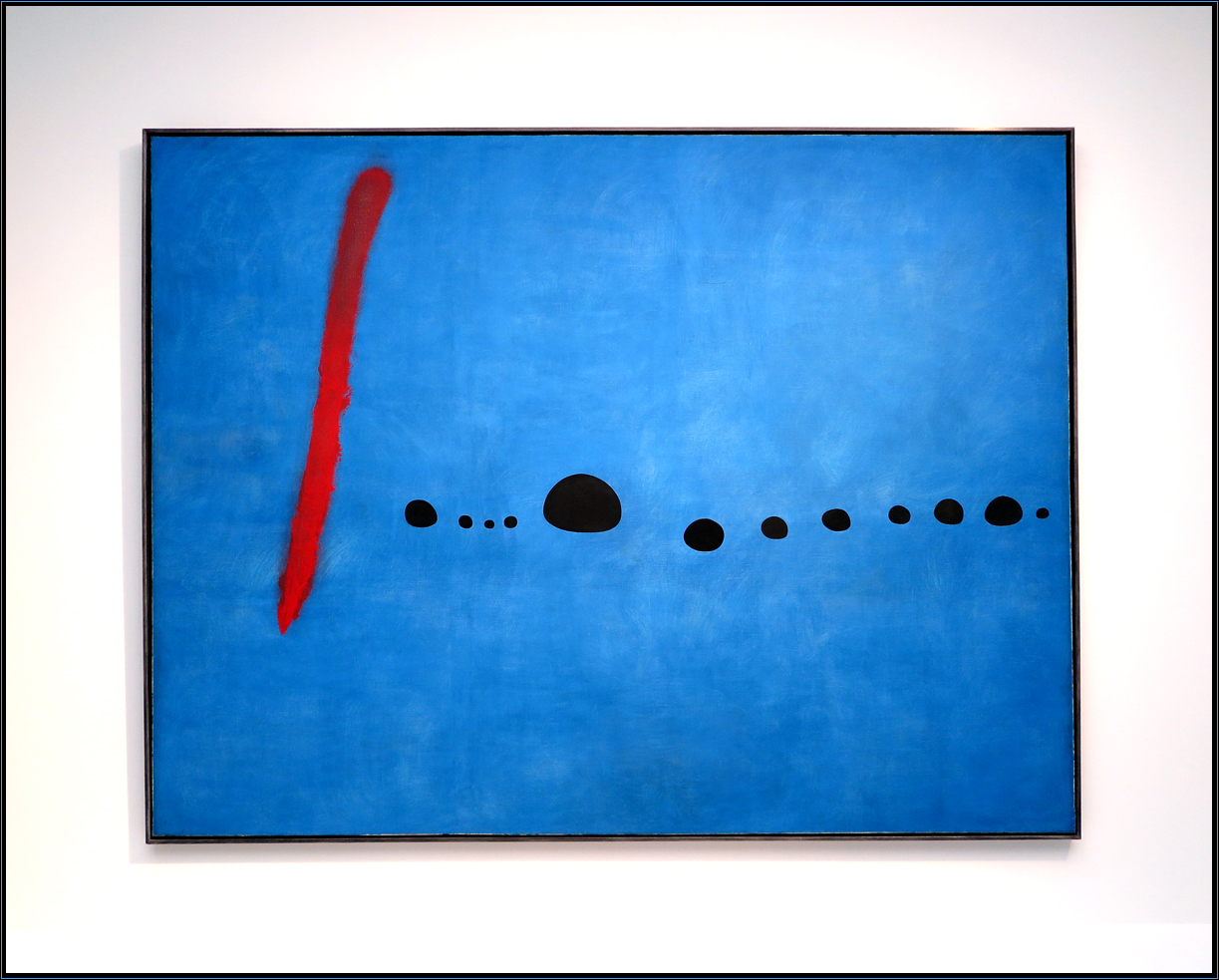 Miró Bleu II - Grand Palais - Paris