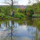 Miroir au jardin de Monet