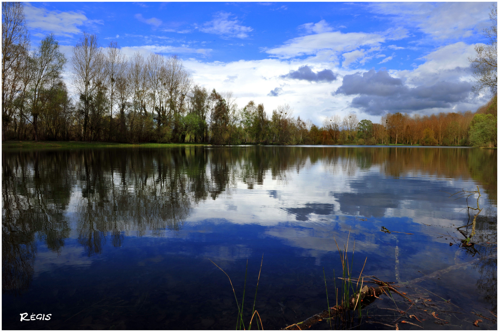 Miroir Bleuâtre