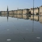 Miroir d'eau à Bordeaux