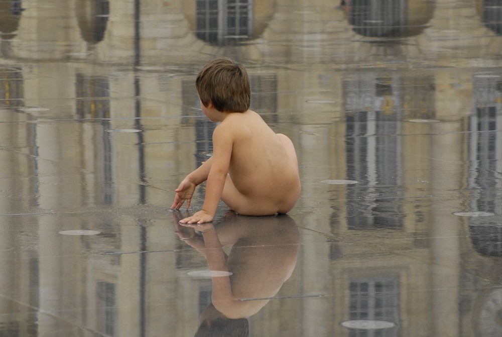 miroir d'eau à Bordeaux