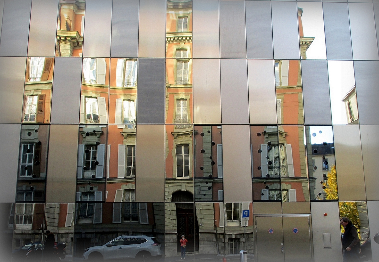 "miroir" urbain.....