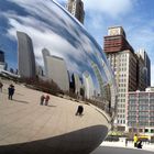 mirror bean sculpture - Chicago