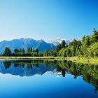 Mirror Lake auf der Südinsel von Neuseeland