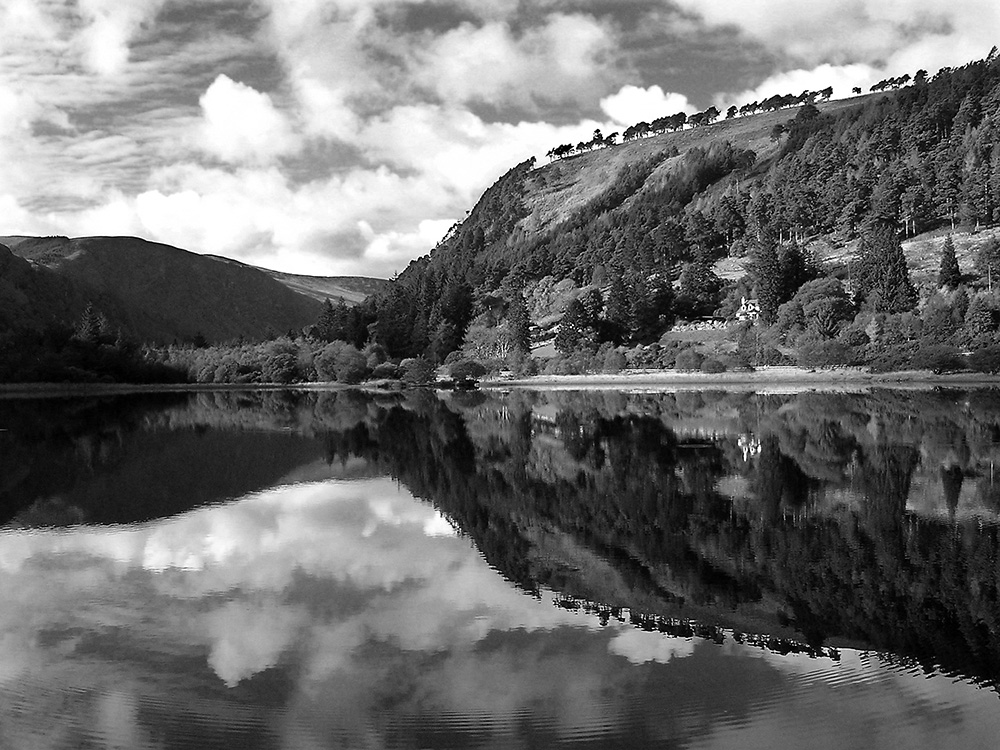 Mirror Lake - Black & White