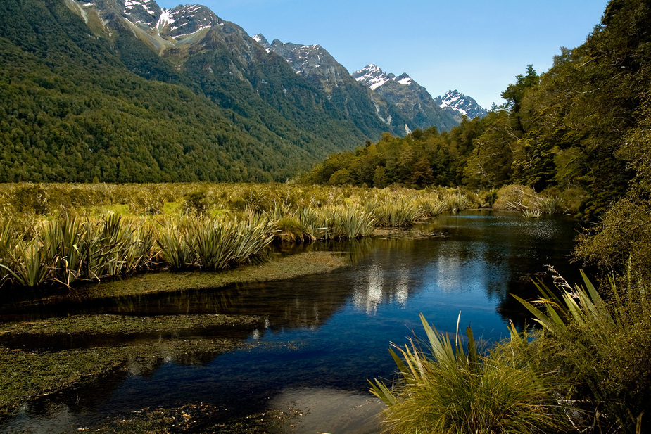 Mirror Lake - Fiordland N.P. - Neuseeland - Südinsel