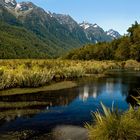 Mirror Lake - Fiordland N.P. - Neuseeland - Südinsel