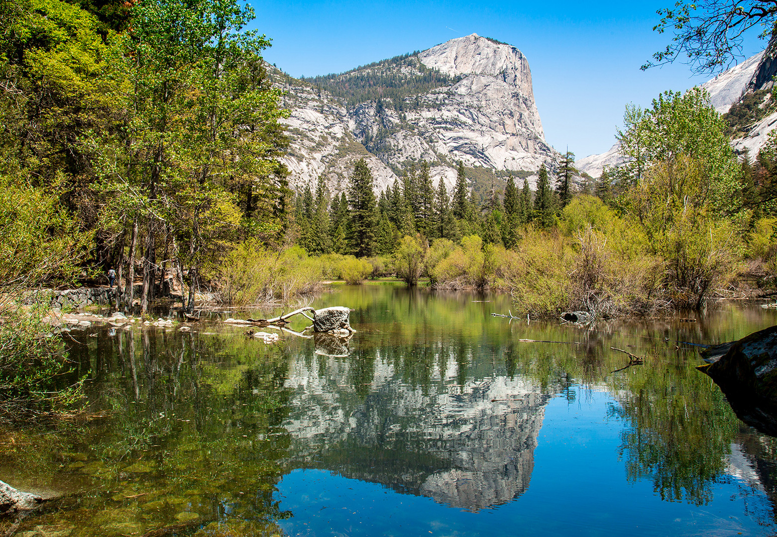 Mirror Lake im Yosemite National Park