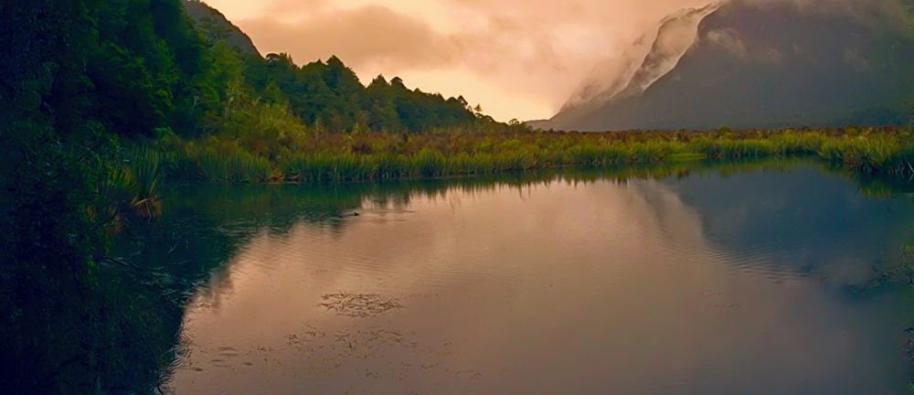 Mirror Lake, New Zealand