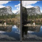 Mirror Lake, Yosemite [3D]