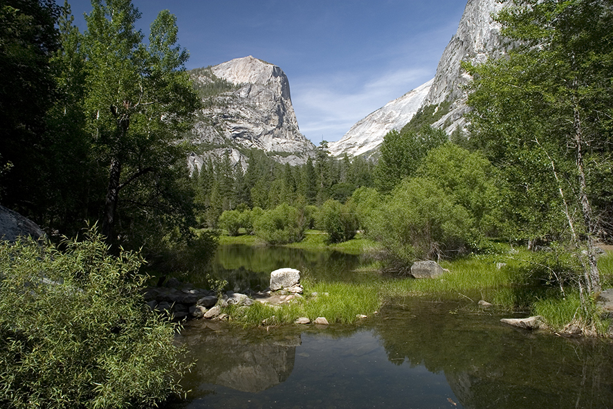 Mirror Lake, Yosemite Nationalpark, Kalifornien,USA