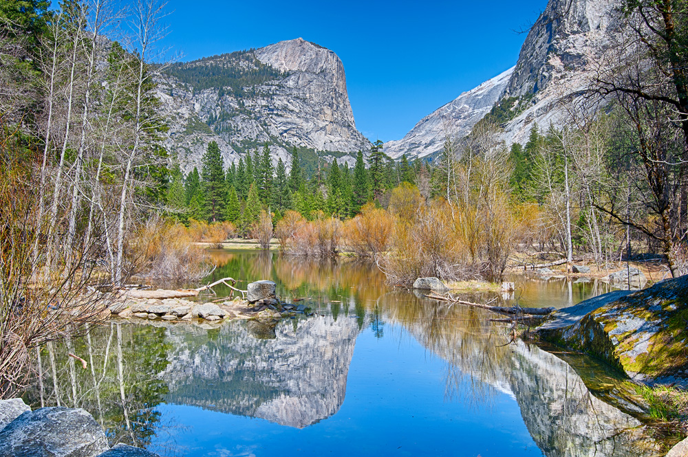 Mirror Lake, Yosemite Park (Kalifornien)