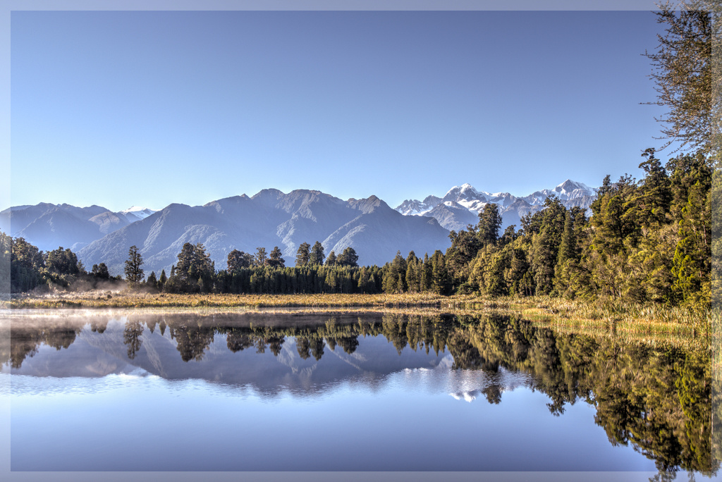 Mirror Lakes - Fjordland National Park New Zealand