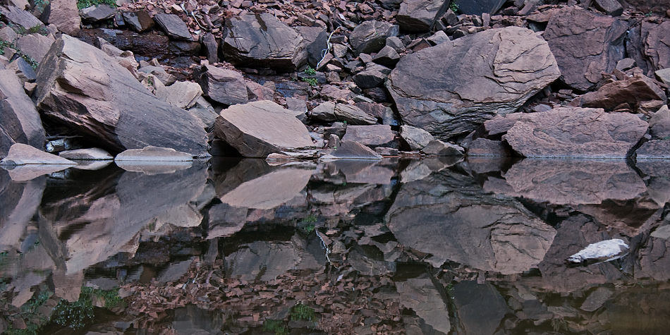 mirror of stones