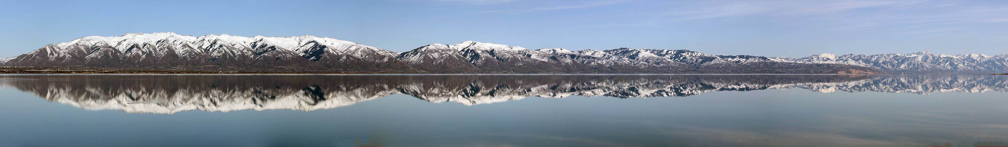 Mirror On The Great Salt Lake