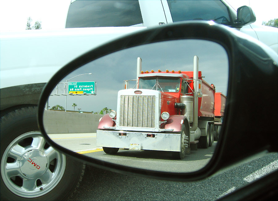 mirror truck