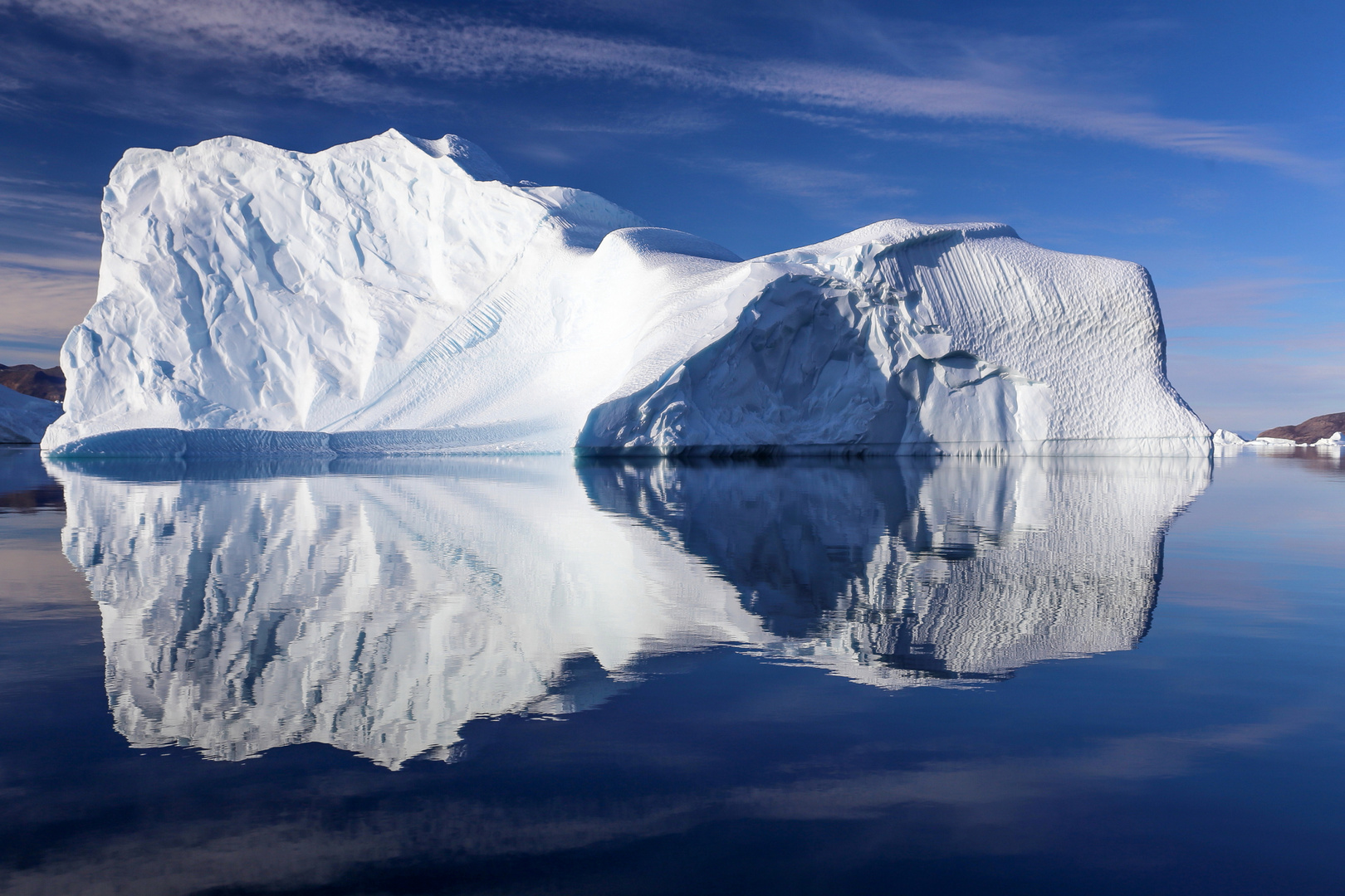 Mirrored iceberg