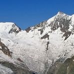 Mischabel aus 3200m oberhalb von Hoh-Saas