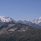 Mischabel - Weisshorn und --- ein klein wenig - Matterhorn