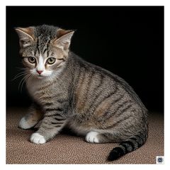 Miss Ann White's Kitten