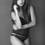 Miss Charo B&W