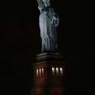 Miss Liberty bei Nacht