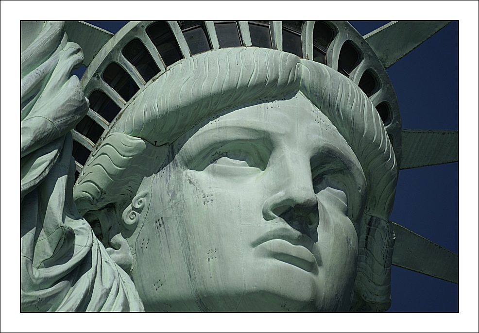 Miss Liberty Close Up - Freiheitsstaue in Nahaufnahme (statue of liberty / New York)