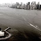 Miss Liberty und Manhattan Skyline