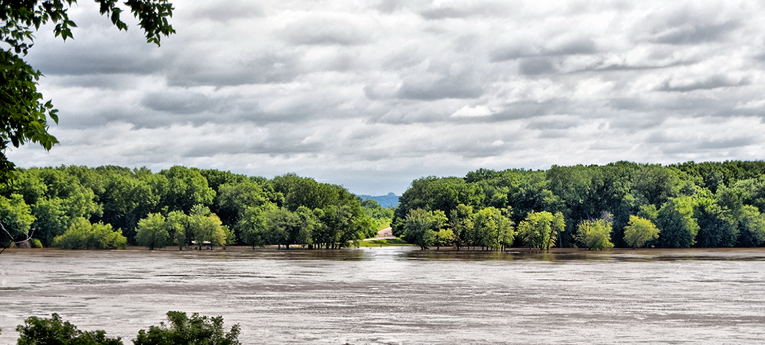 Mississippi beginging of the flood