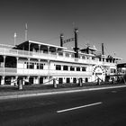 Mississippi Queen in Nürnberg in black & white