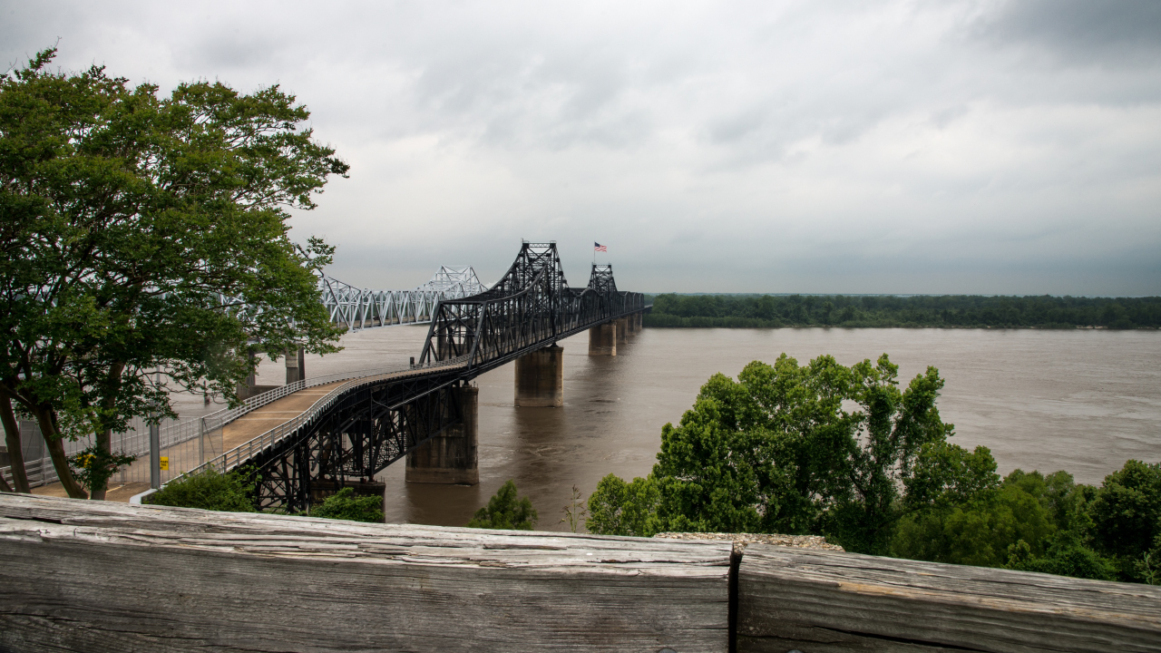 Mississippi River bei Vicksburg