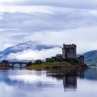 mist clears over loch duich 