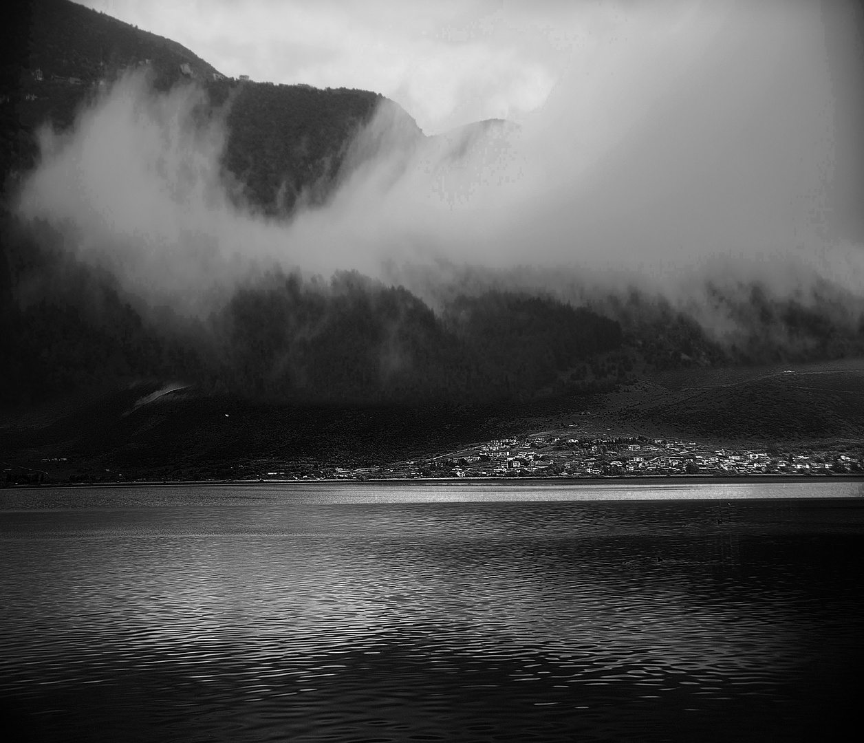 Mist over the lake