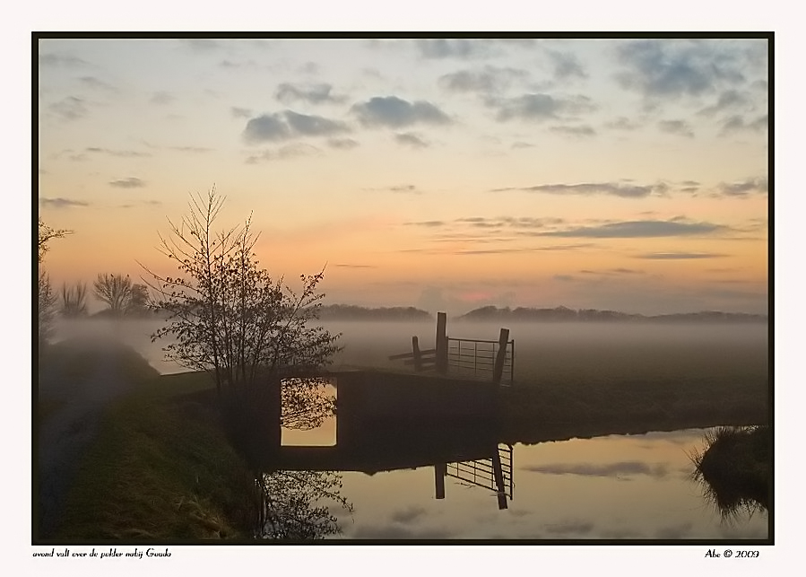 Mist over the maddows