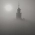 Mist sunrise in Warsaw...