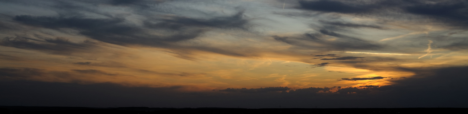 Mist, wieder kein klassischer Sonnenuntergang ...