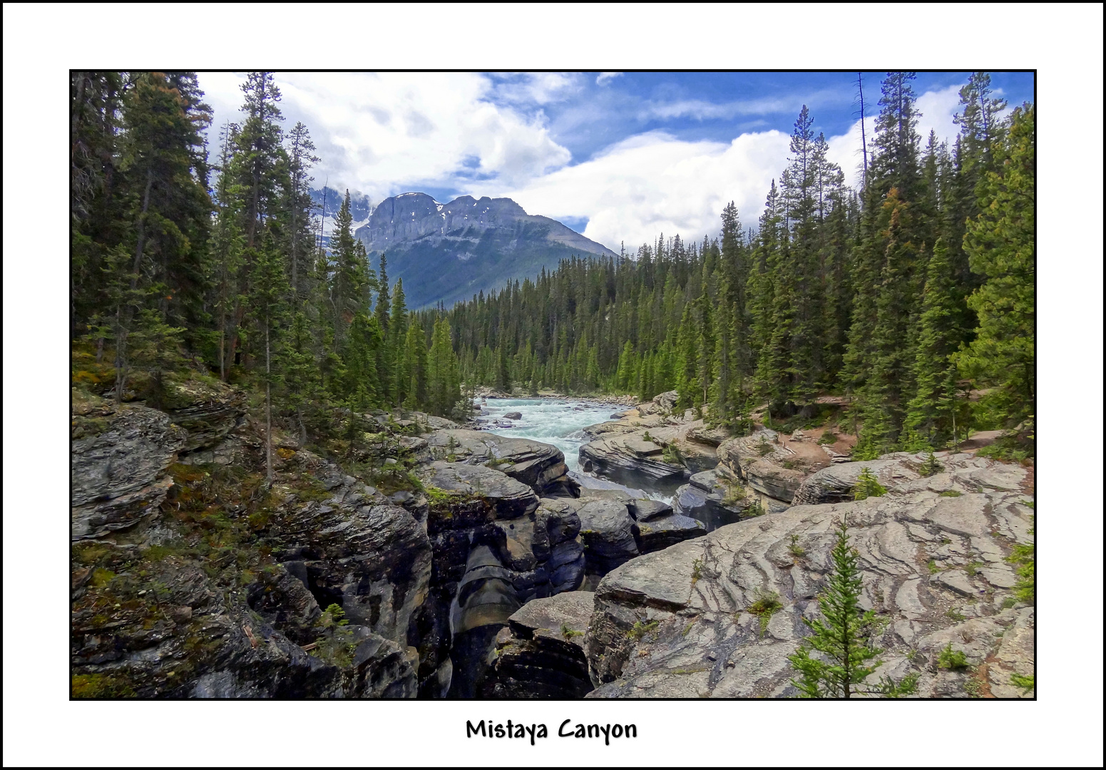 Mistaya Canyon, Banff NP Kanada