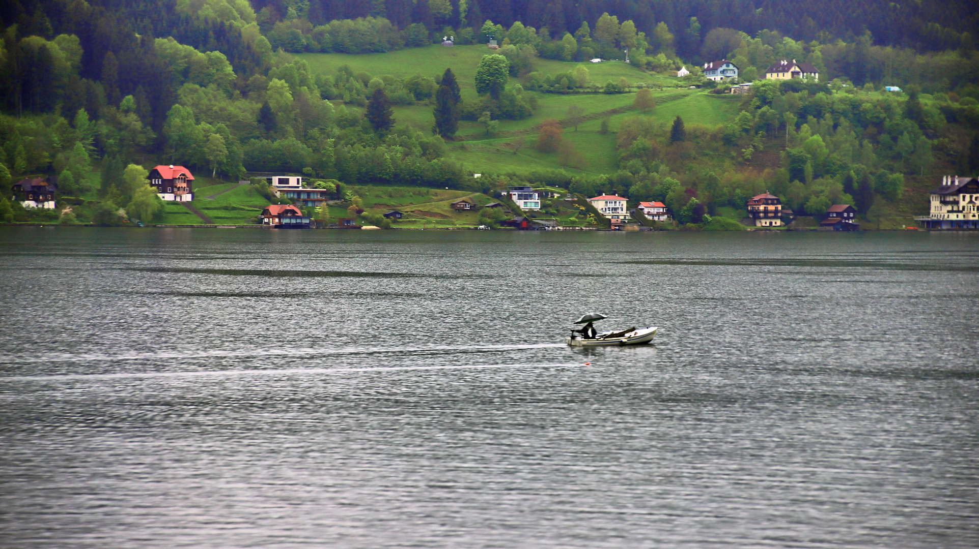 Mistwetter am Millstätter See