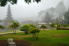 Misty atmosphere in Bedugul