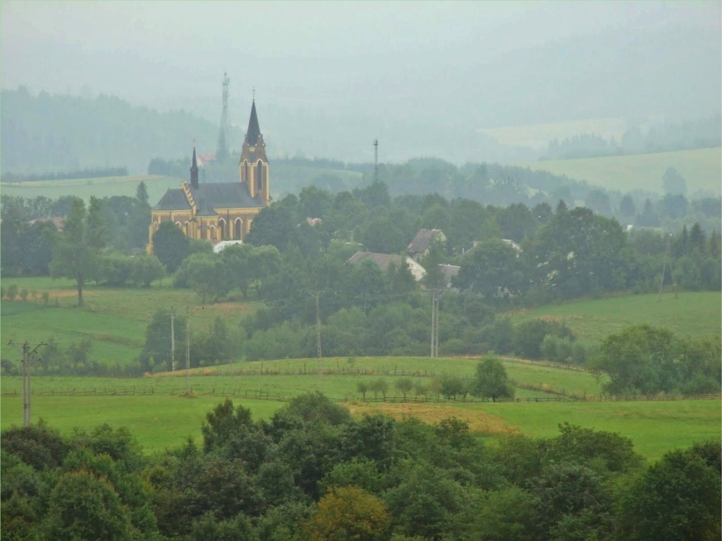 Misty day of August