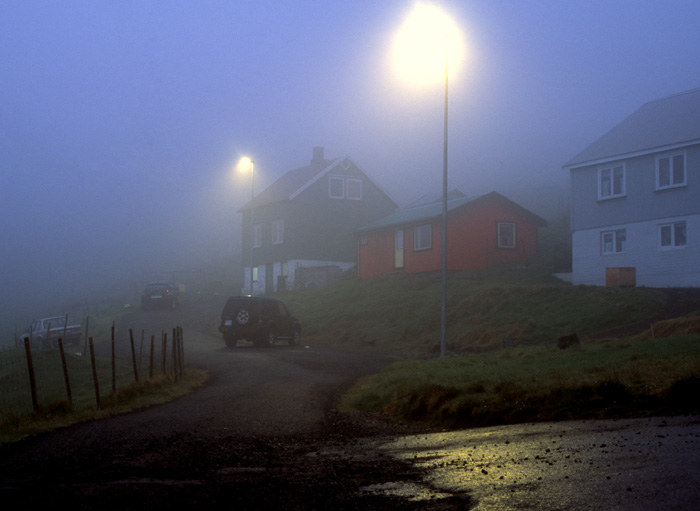 Misty evenig, Faro Islands