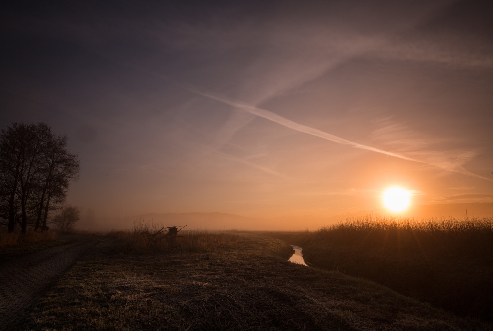 misty morning